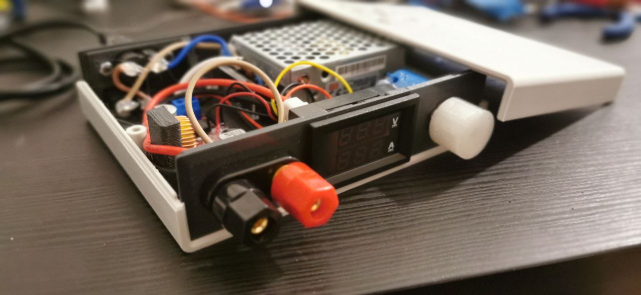 Tabletop power supply, final version